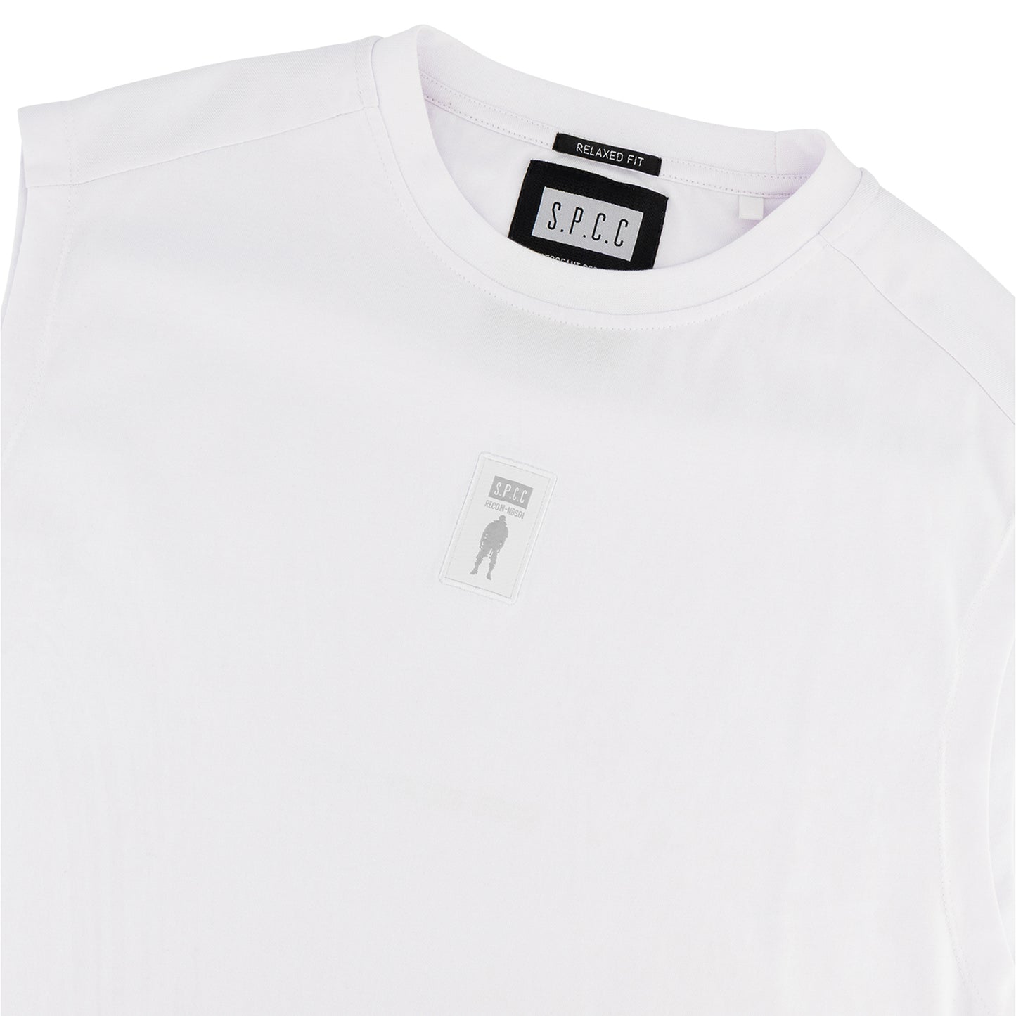 Recon Batallion Sleeveless Tee  - White