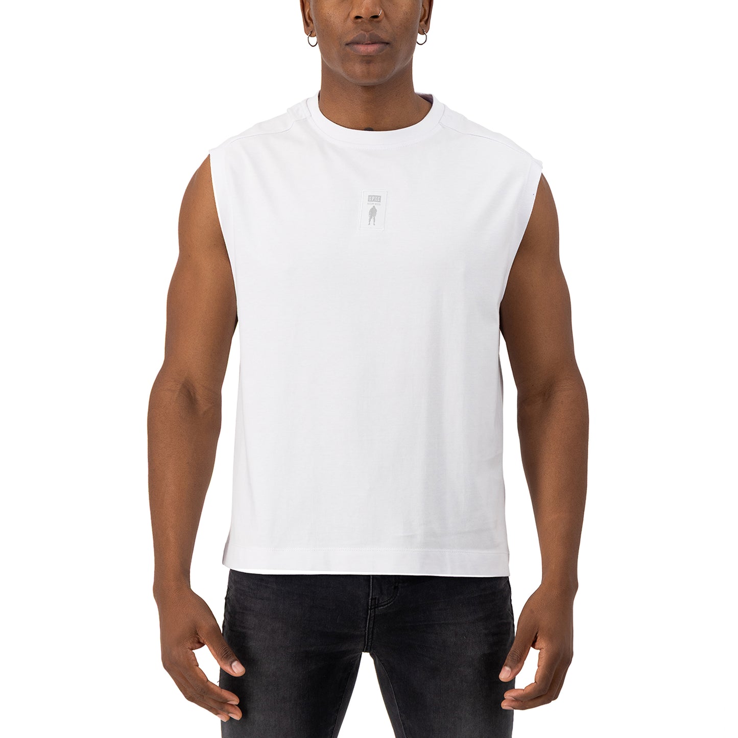 Recon Batallion Sleeveless Tee  - White