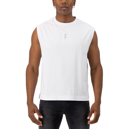 Recon Batallion Sleeveless Tee  - White