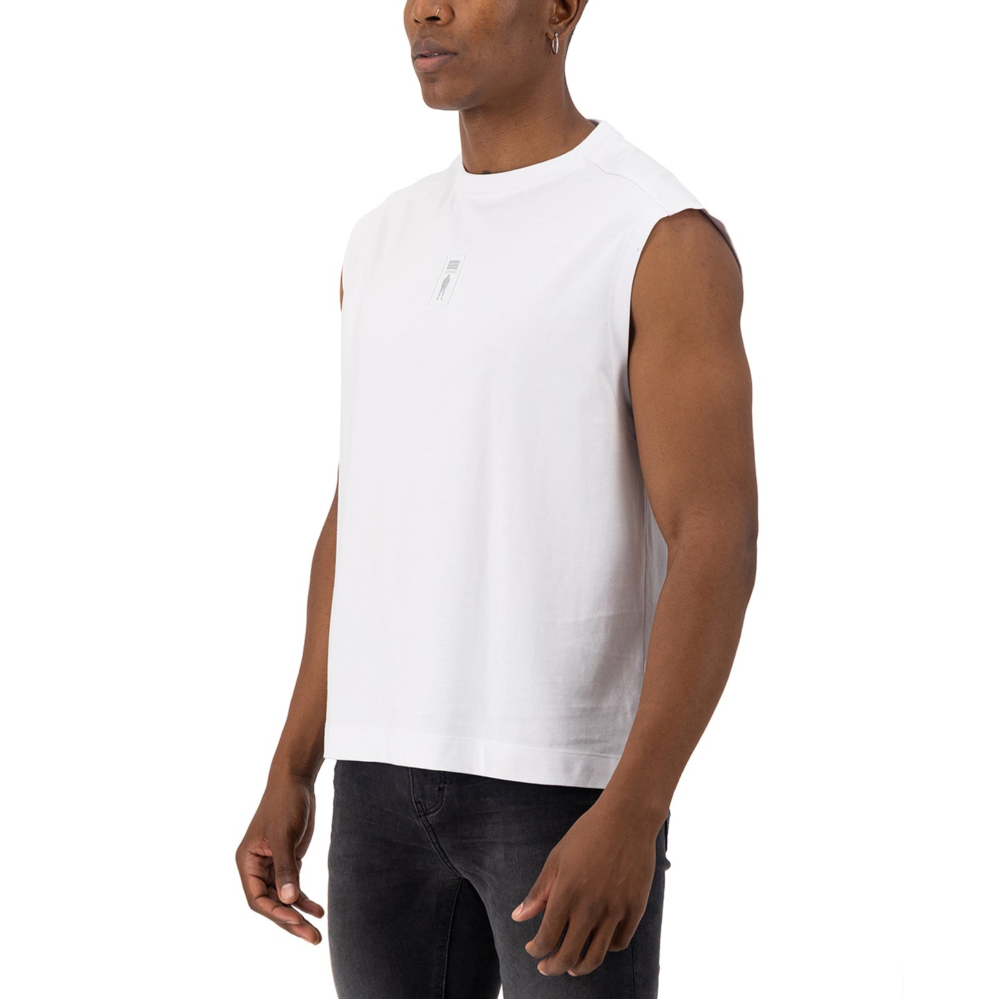 Recon Batallion Sleeveless Tee  - White