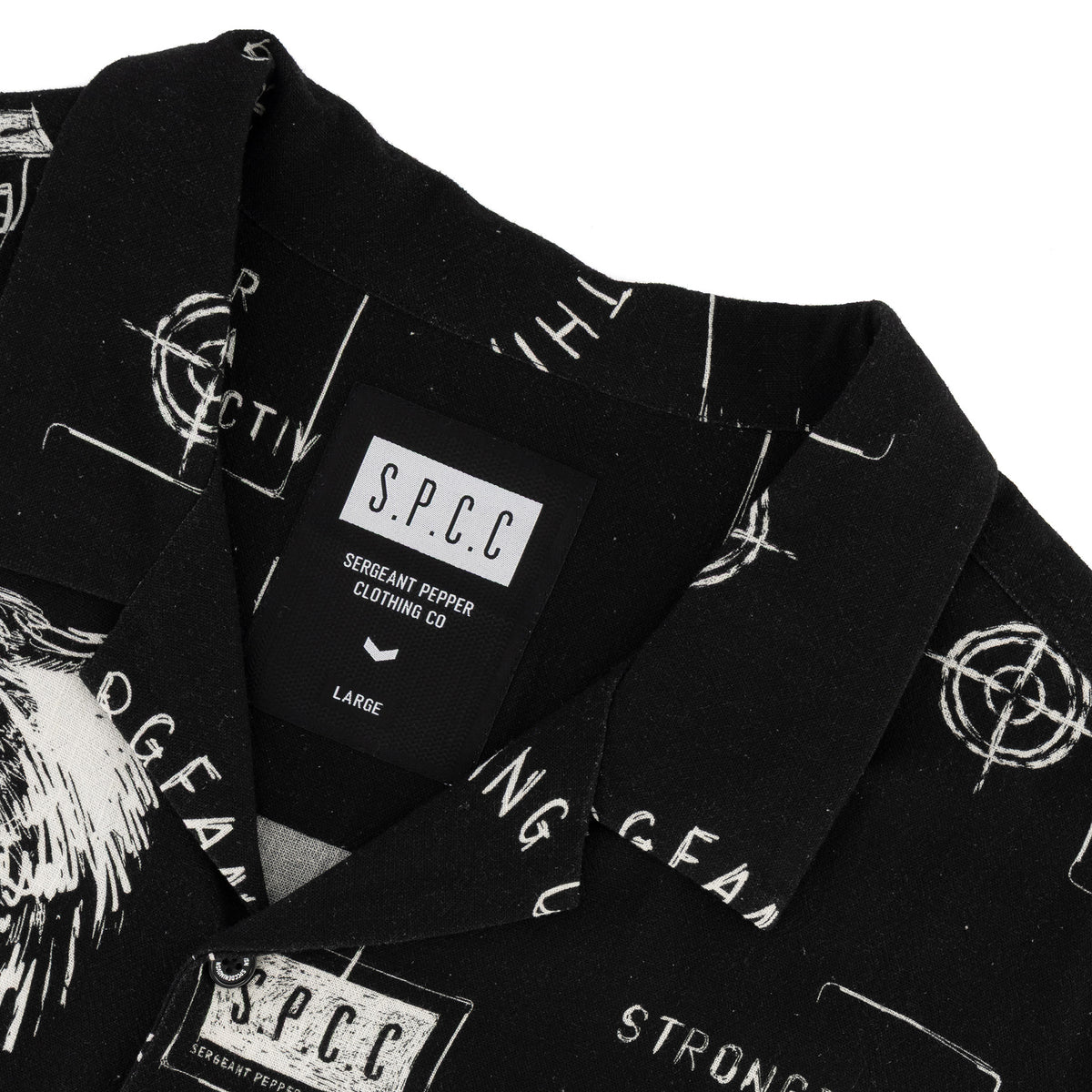 Static Blitz Shirt  - Black