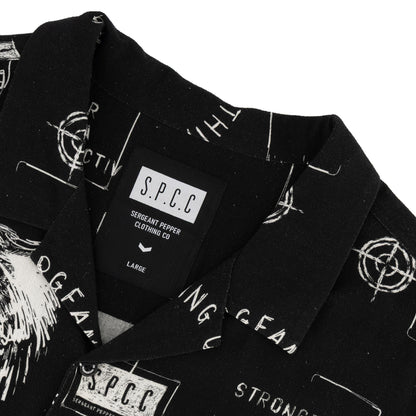 Static Blitz Shirt  - Black