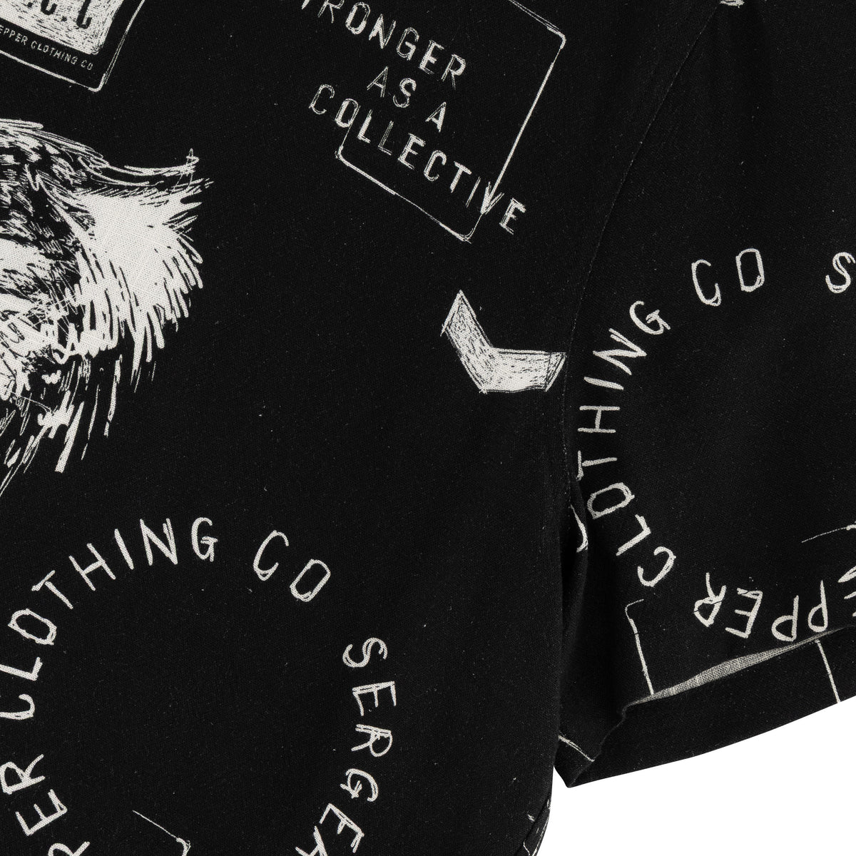 Static Blitz Shirt  - Black