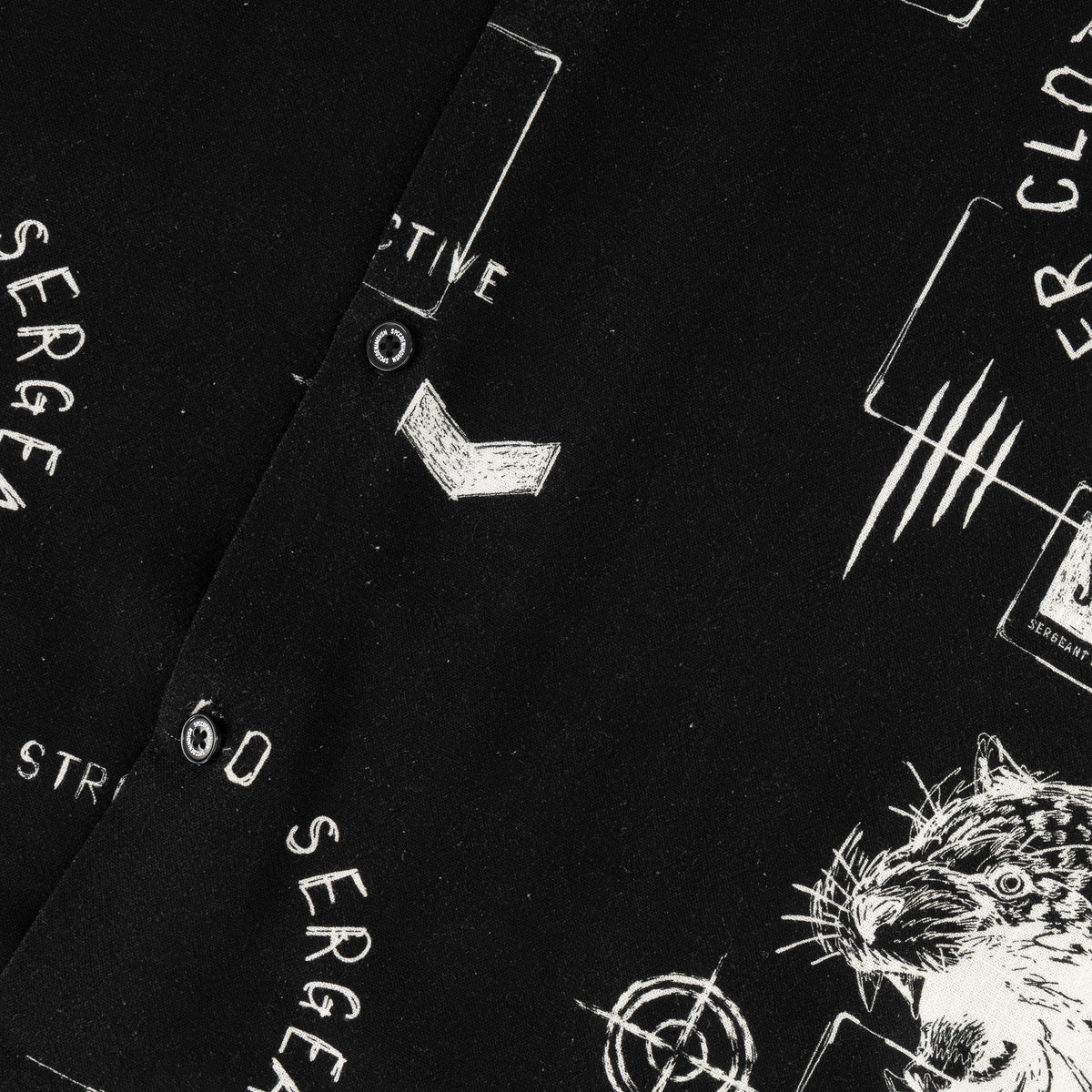 Static Blitz Shirt  - Black