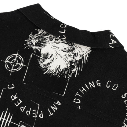 Static Blitz Shirt  - Black