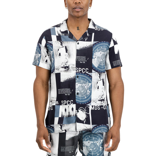 Recon Lexor Shirt  - White/Black