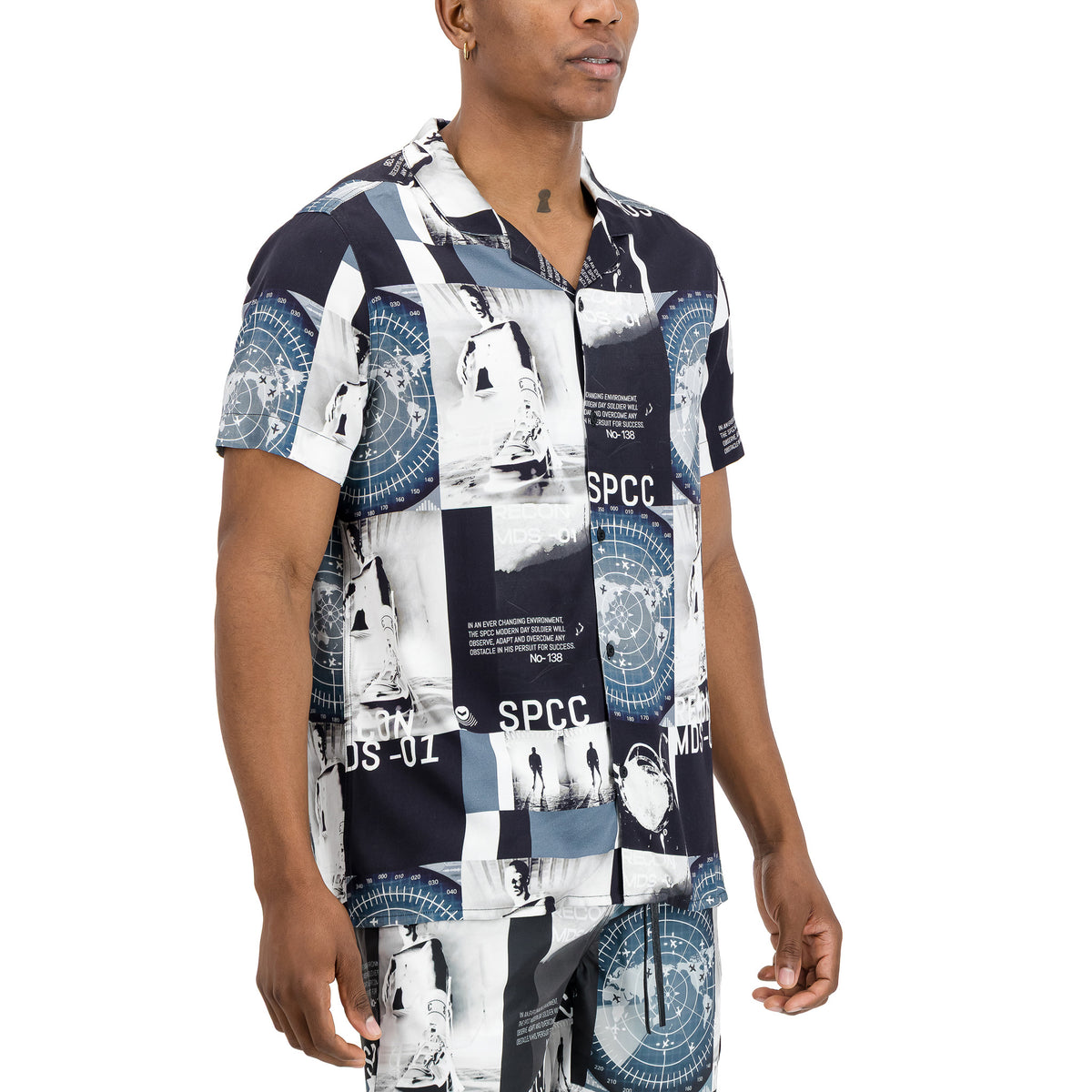 Recon Lexor Shirt  - White/Black