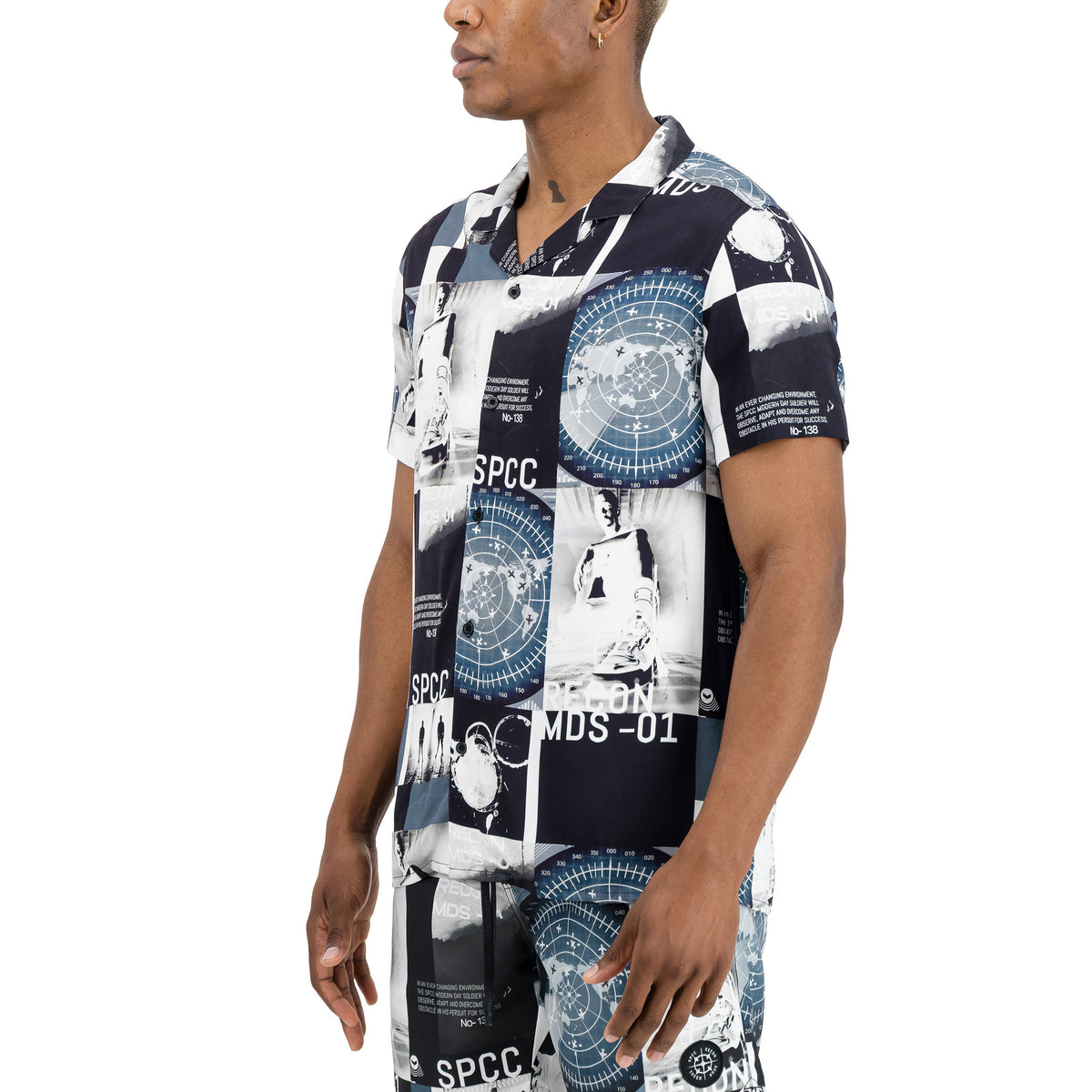 Recon Lexor Shirt  - White/Black