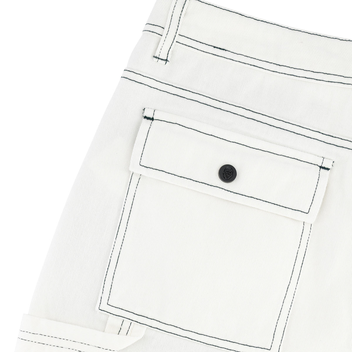 MDS Elden Denim Short  - Off White