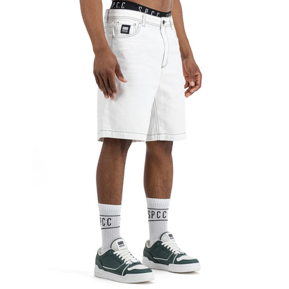 MDS Elden Denim Short  - Off White