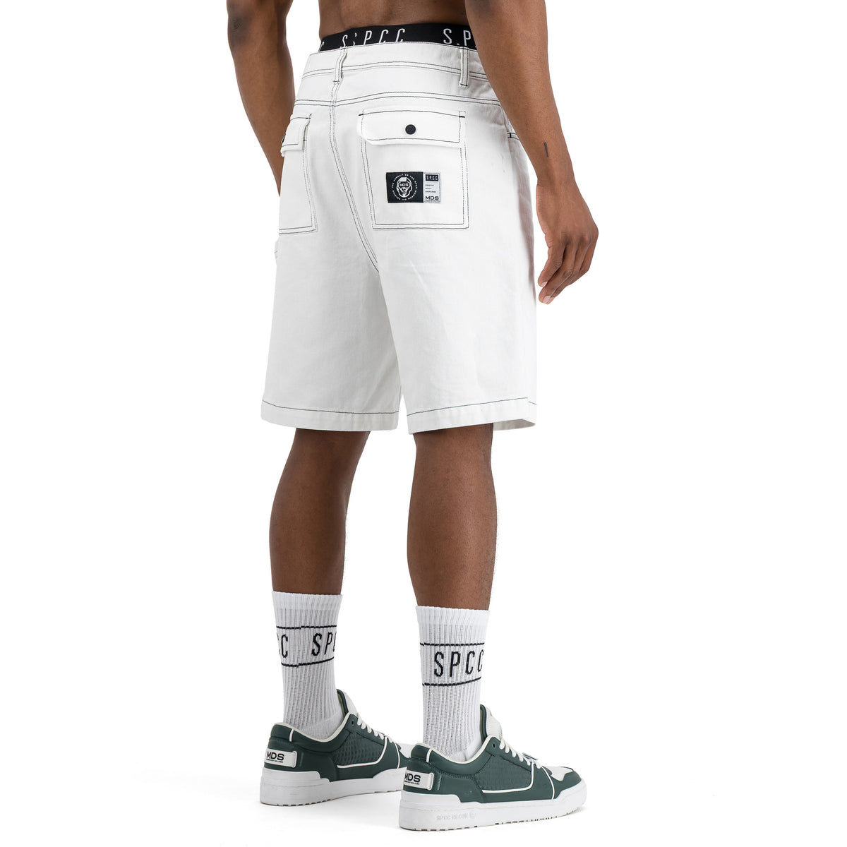 MDS Elden Denim Short  - Off White