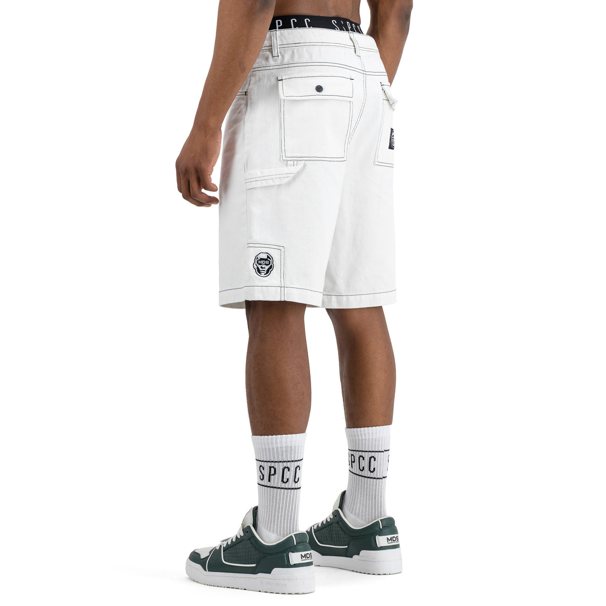 MDS Elden Denim Short  - Off White