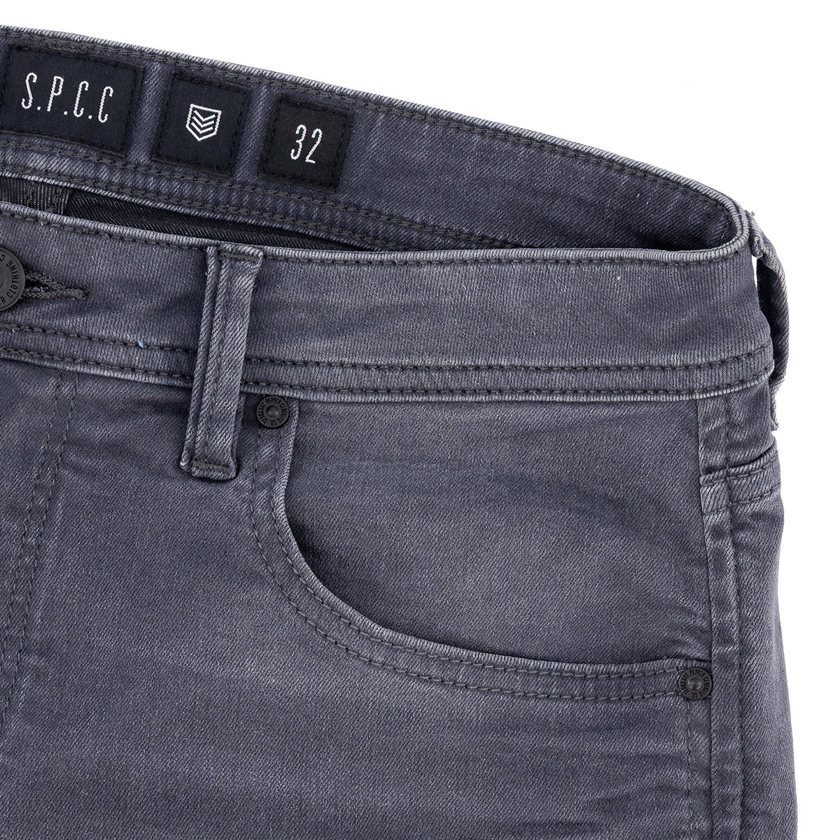 Silver Haze Jeans  - Light Grey