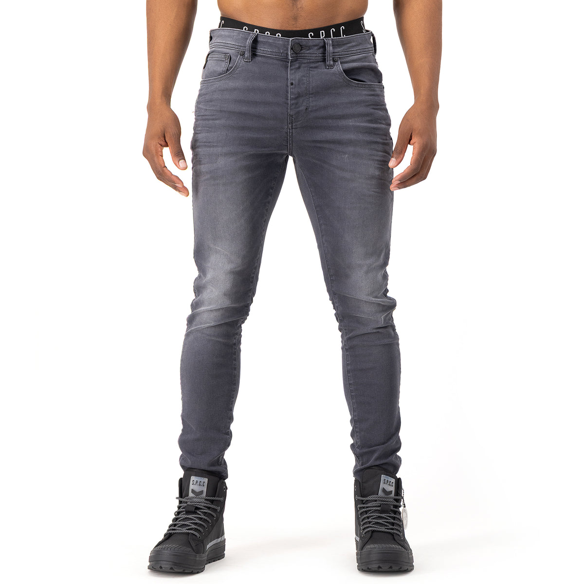 Silver Haze Jeans  - Light Grey