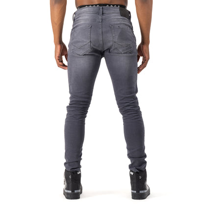Silver Haze Jeans  - Light Grey