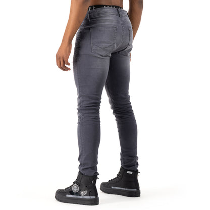 Silver Haze Jeans  - Light Grey