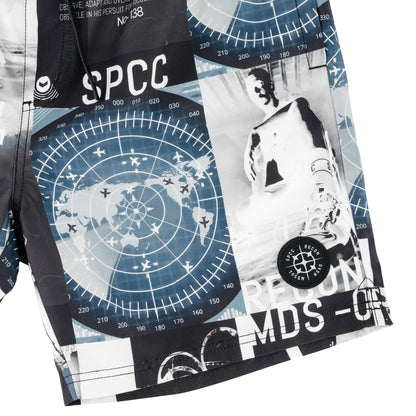 Recon Lexor Beach Short  - White/Black