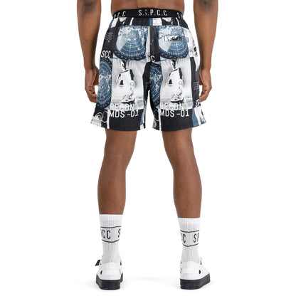 Recon Lexor Beach Short  - White/Black