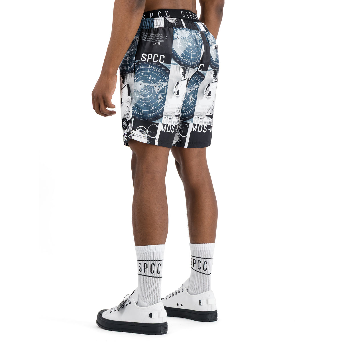 Recon Lexor Beach Short  - White/Black