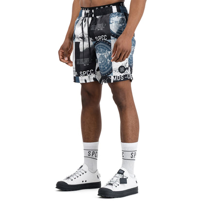 Recon Lexor Beach Short  - White/Black