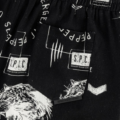 Static Blitz Woven Short  - Black