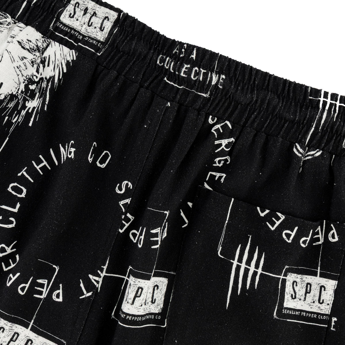 Static Blitz Woven Short  - Black