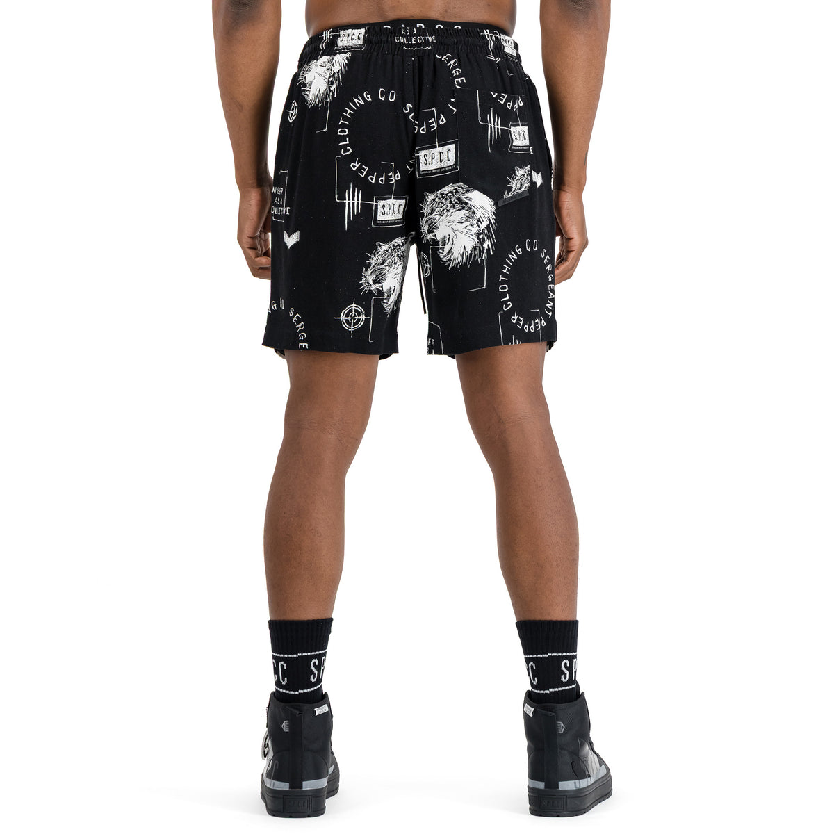 Static Blitz Woven Short  - Black