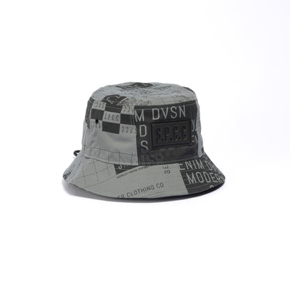 Libertine Bucket Hat  - Blue Grey