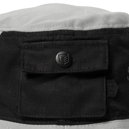 Ashby Bucket Hat  - Black/Grey