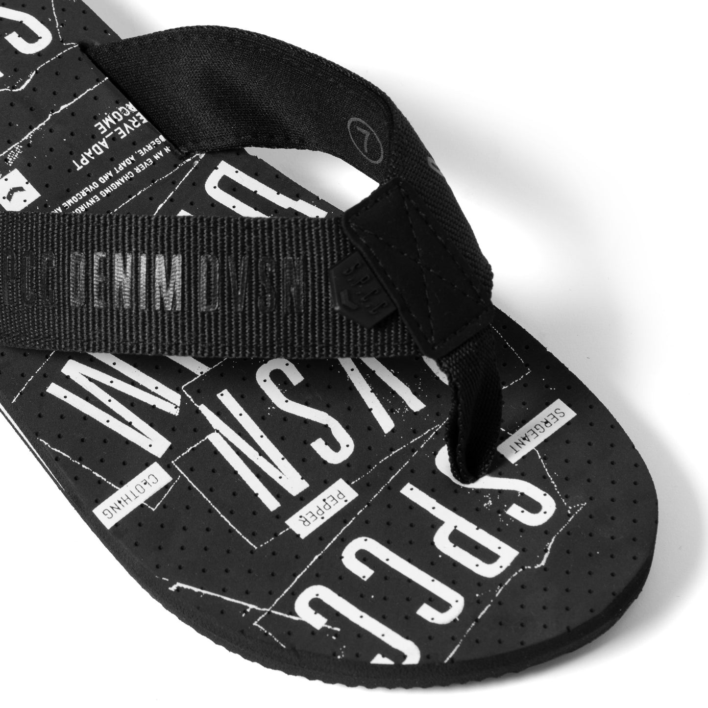 Victor Flip Flops  - Black