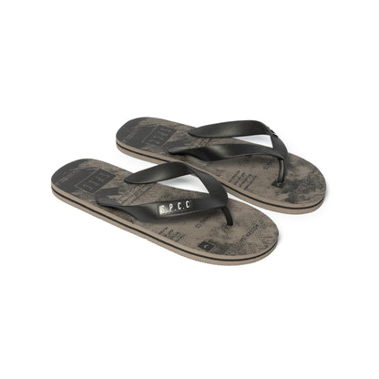 Ronan Flip Flops  - Dark Stone