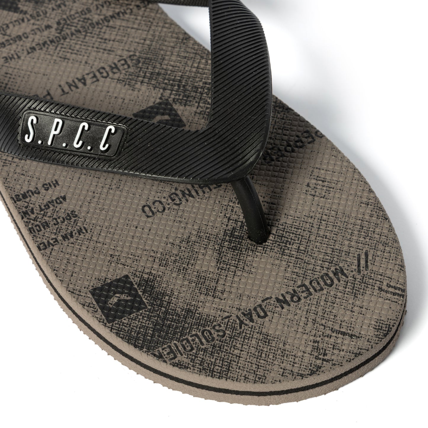 Ronan Flip Flops  - Dark Stone