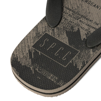 Ronan Flip Flops  - Dark Stone