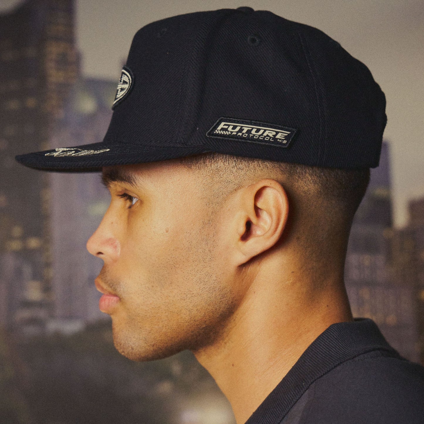 P0D1UM Cap  - Charcoal