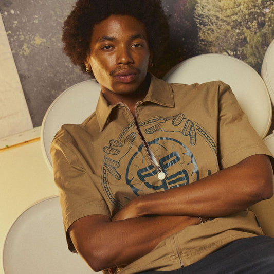 L1M1T Shirt  - Beige
