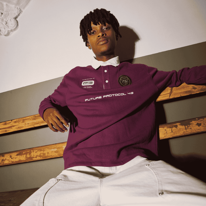 M1X3R Rugby Sweat  - Berry