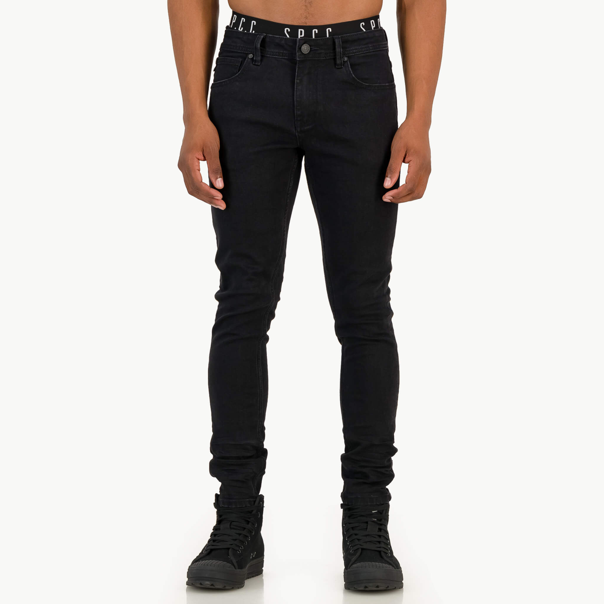 S.P.C.C | Mens Iconic Onyx Jeans - Black - R699.00