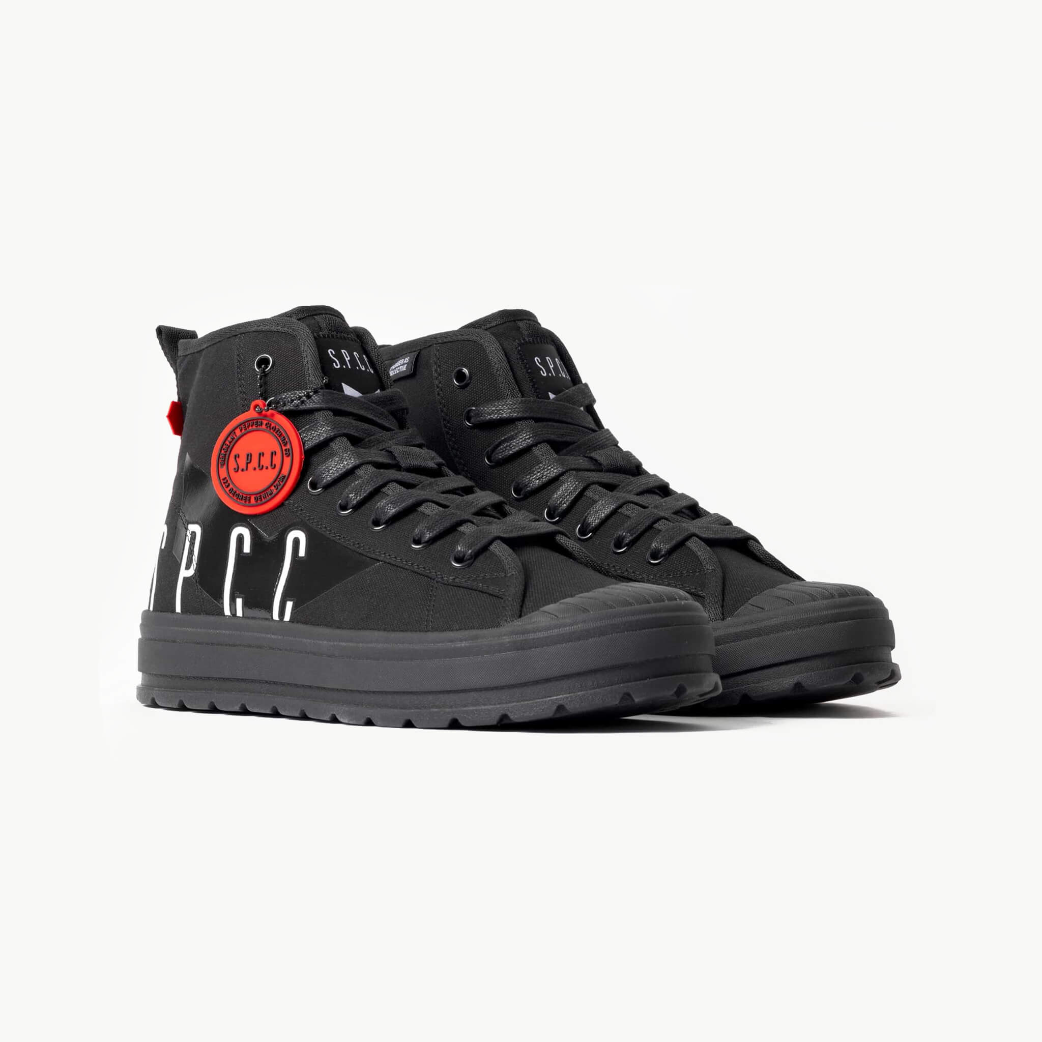 S.P.C.C | Mens Iconic Surge Hi Sneakers - Black - R1,399.95